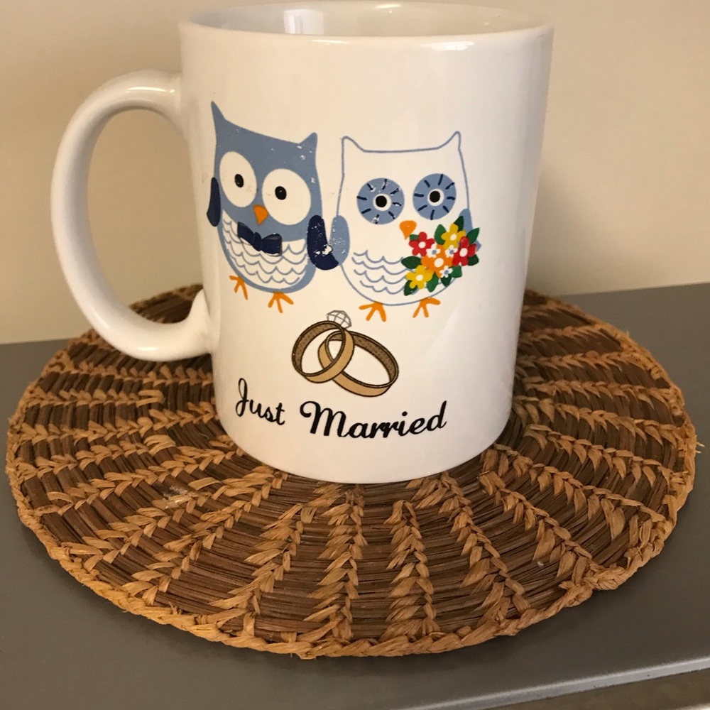 Owl Mug Just Married